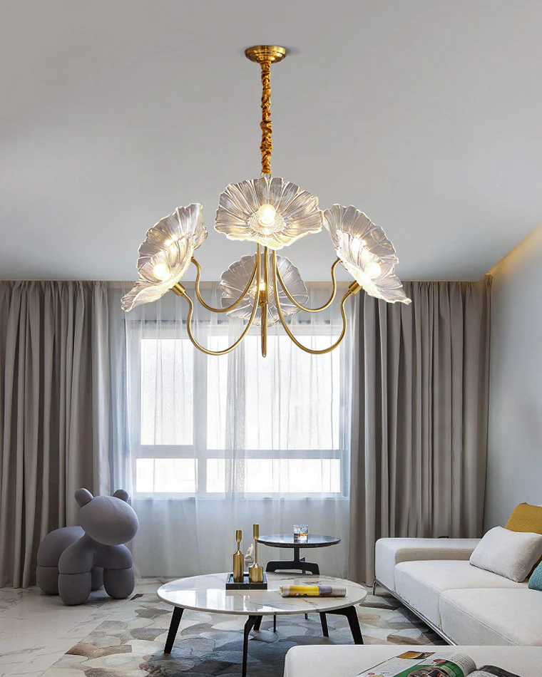 WOMO Lotus Flower Arm Chandelier-WM2025 - Image 21