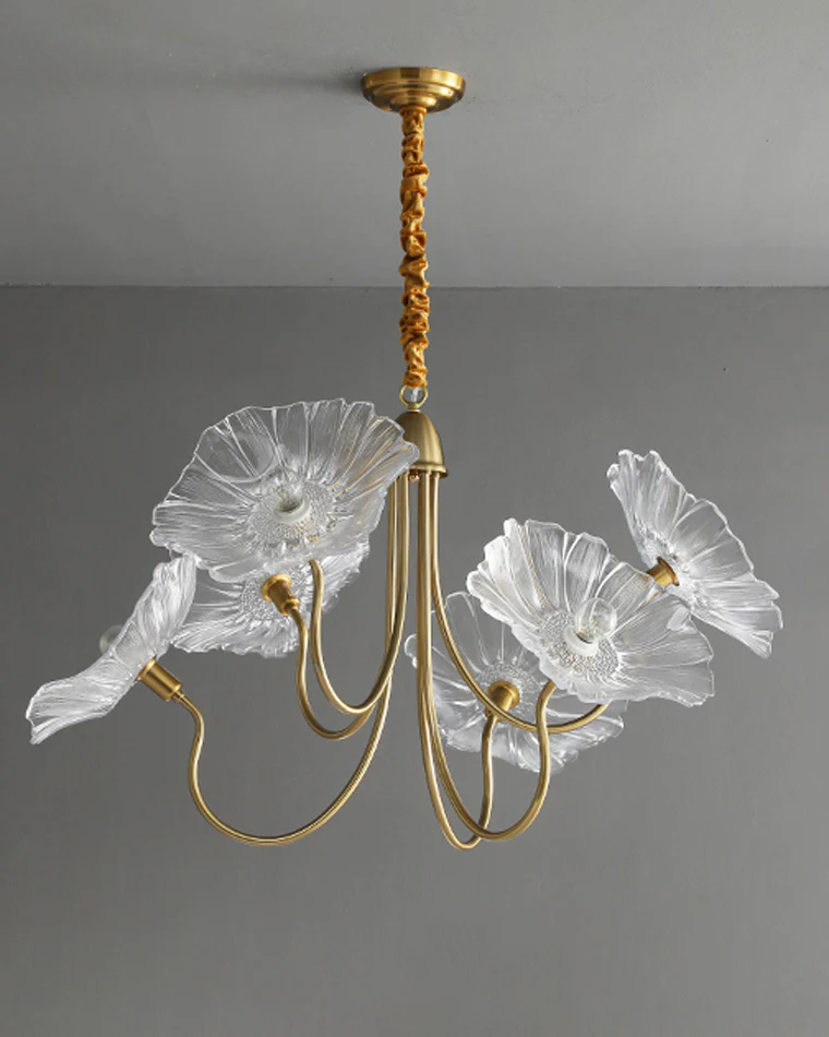 WOMO Lotus Flower Arm Chandelier-WM2025 - Image 24