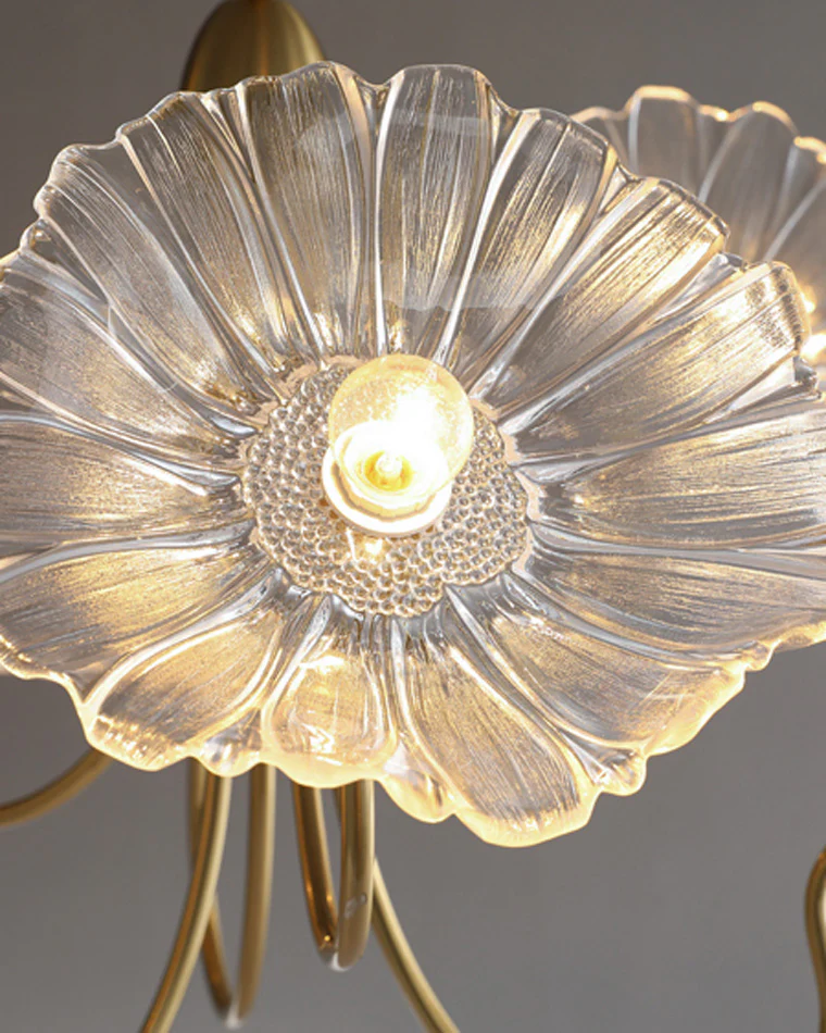WOMO Lotus Flower Arm Chandelier-WM2025 - Image 28