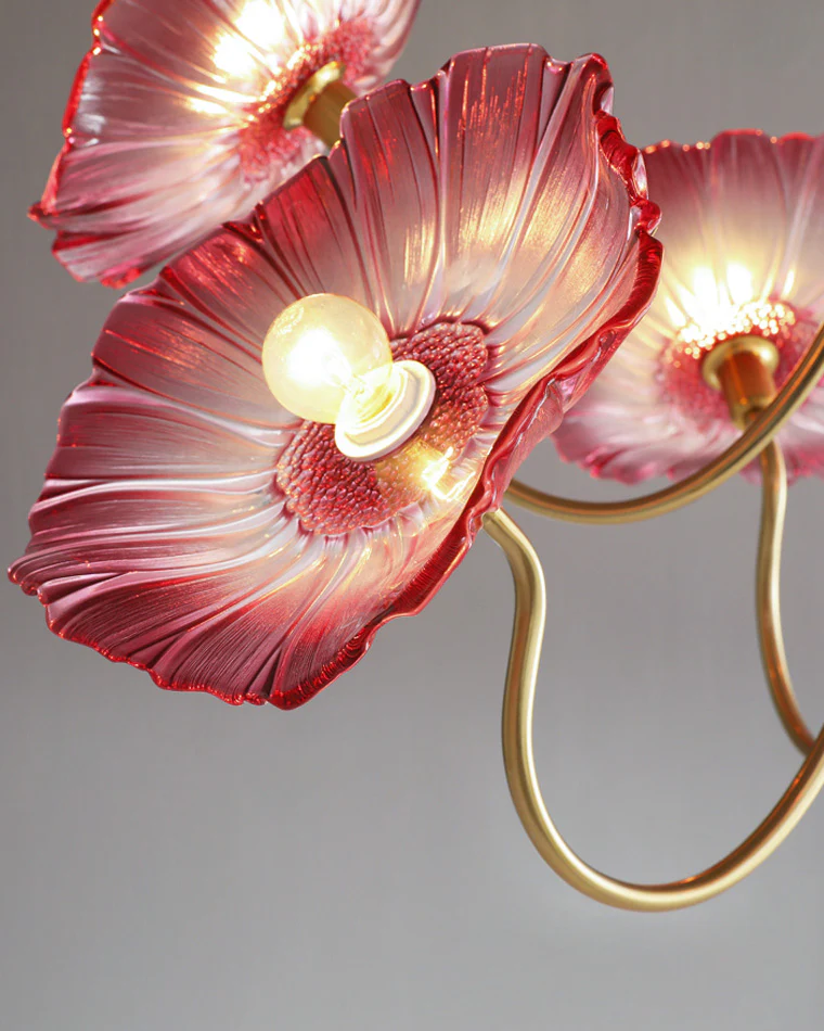 WOMO Lotus Flower Arm Chandelier-WM2025 - Image 29