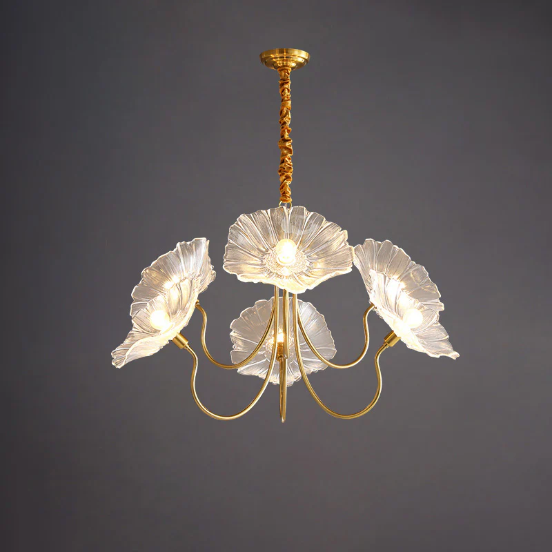 WOMO Lotus Flower Arm Chandelier-WM2025 - Image 36