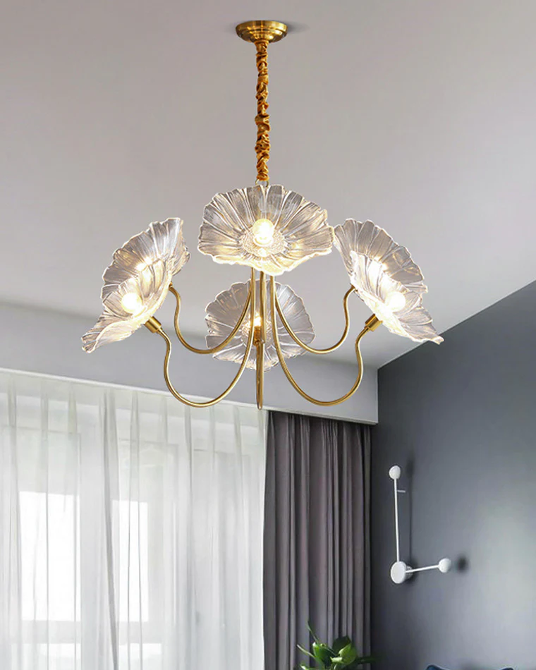 WOMO Lotus Flower Arm Chandelier-WM2025 - Image 5