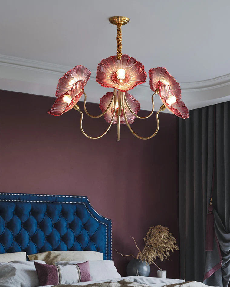 WOMO Lotus Flower Arm Chandelier-WM2025 - Image 8
