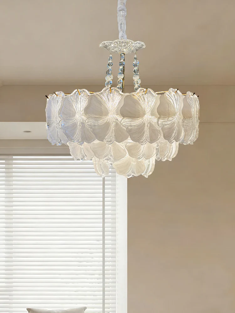 WOMO Glass Flower Chandelier-WM3020 - Image 4