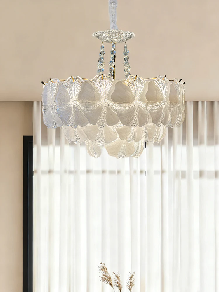 WOMO Glass Flower Chandelier-WM3020 - Image 5