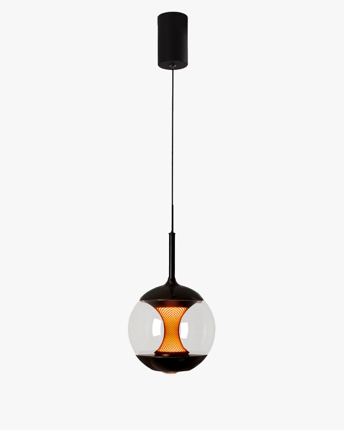 WOMO Glass Globe Afterglow Pendant Light - WM3316
