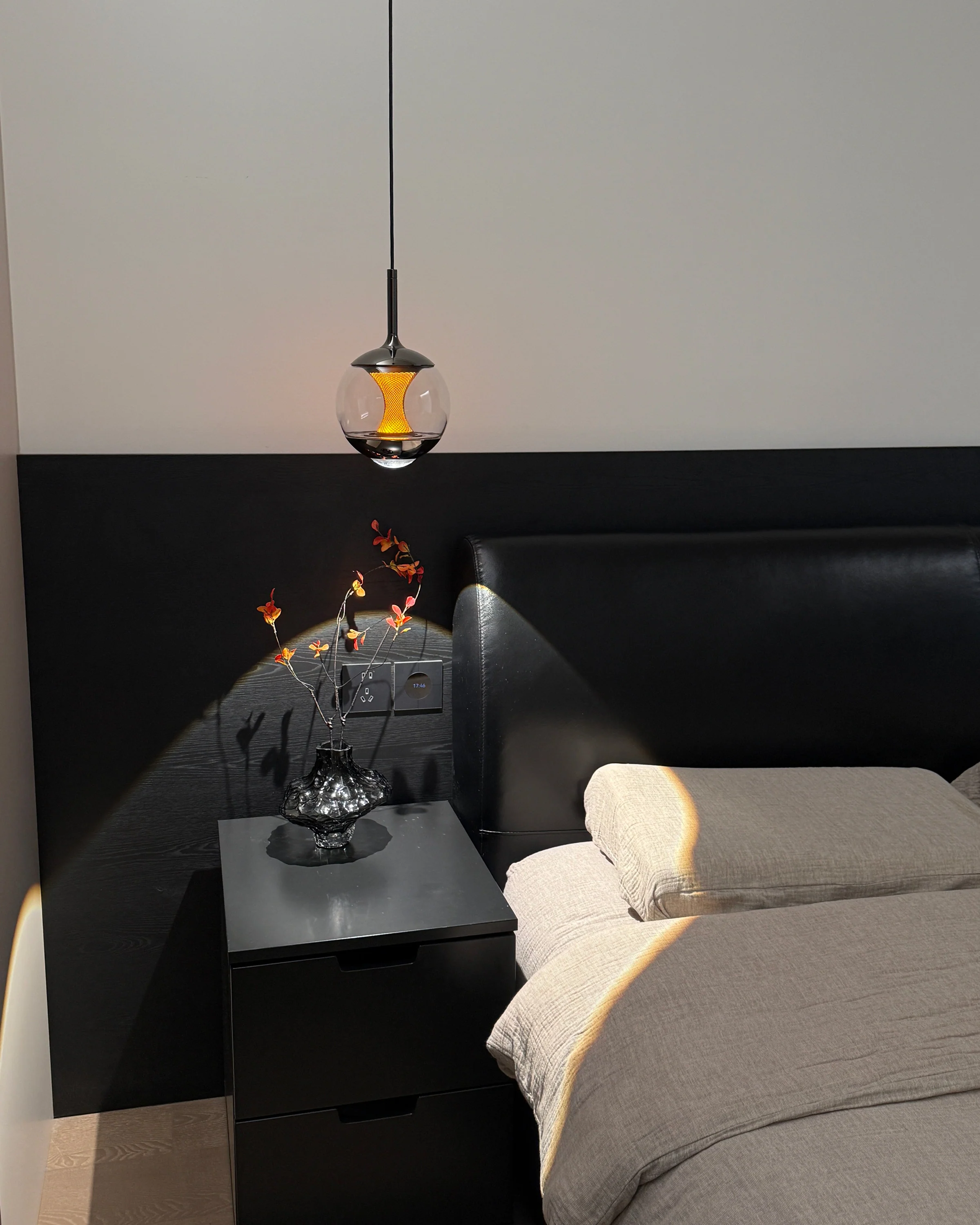 WOMO Glass Globe Afterglow Pendant Light - WM3316 - Image 24