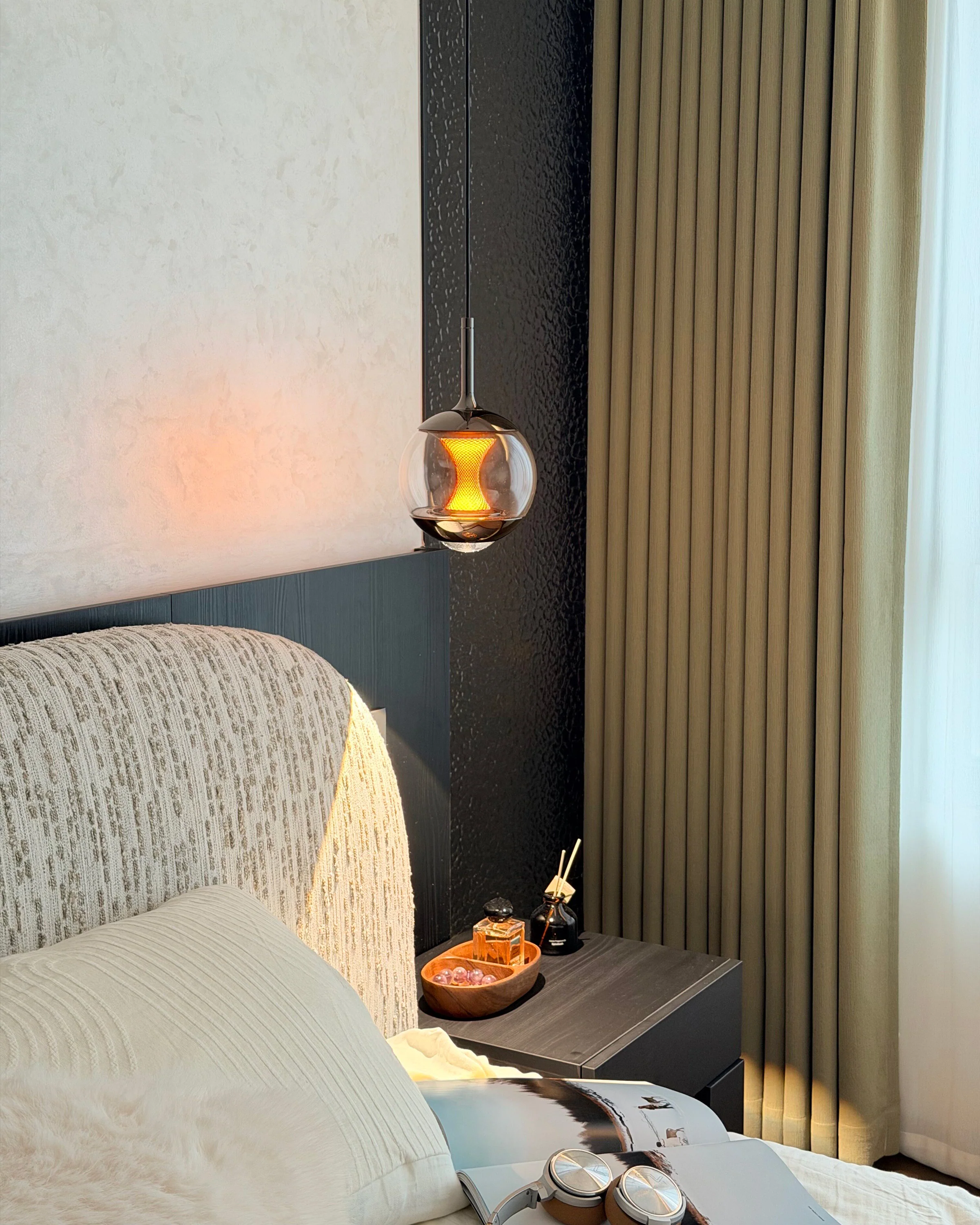 WOMO Glass Globe Afterglow Pendant Light - WM3316 - Image 28