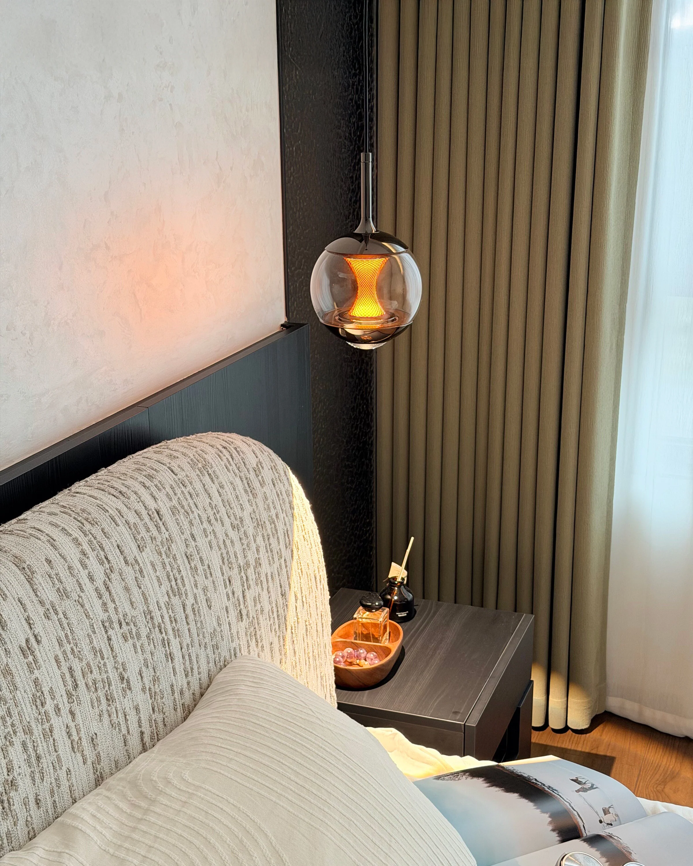 WOMO Glass Globe Afterglow Pendant Light - WM3316 - Image 9