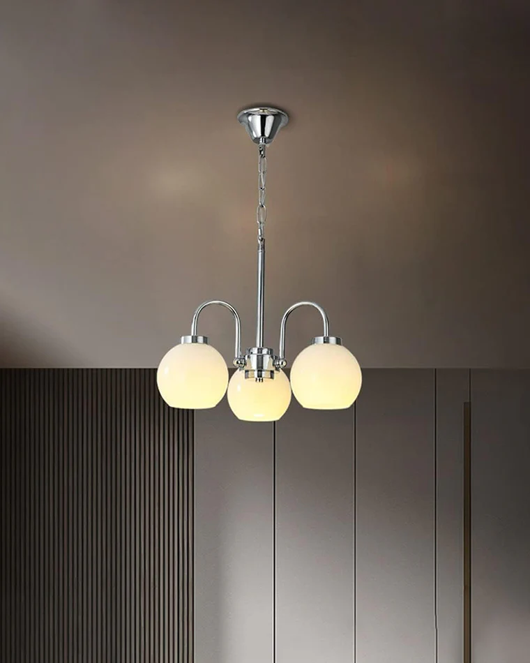 WOMO Glass Globe Arm Chandelier-WM2718 - Image 4