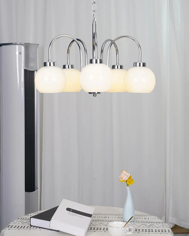 WOMO Glass Globe Arm Chandelier-WM2718 - Image 7