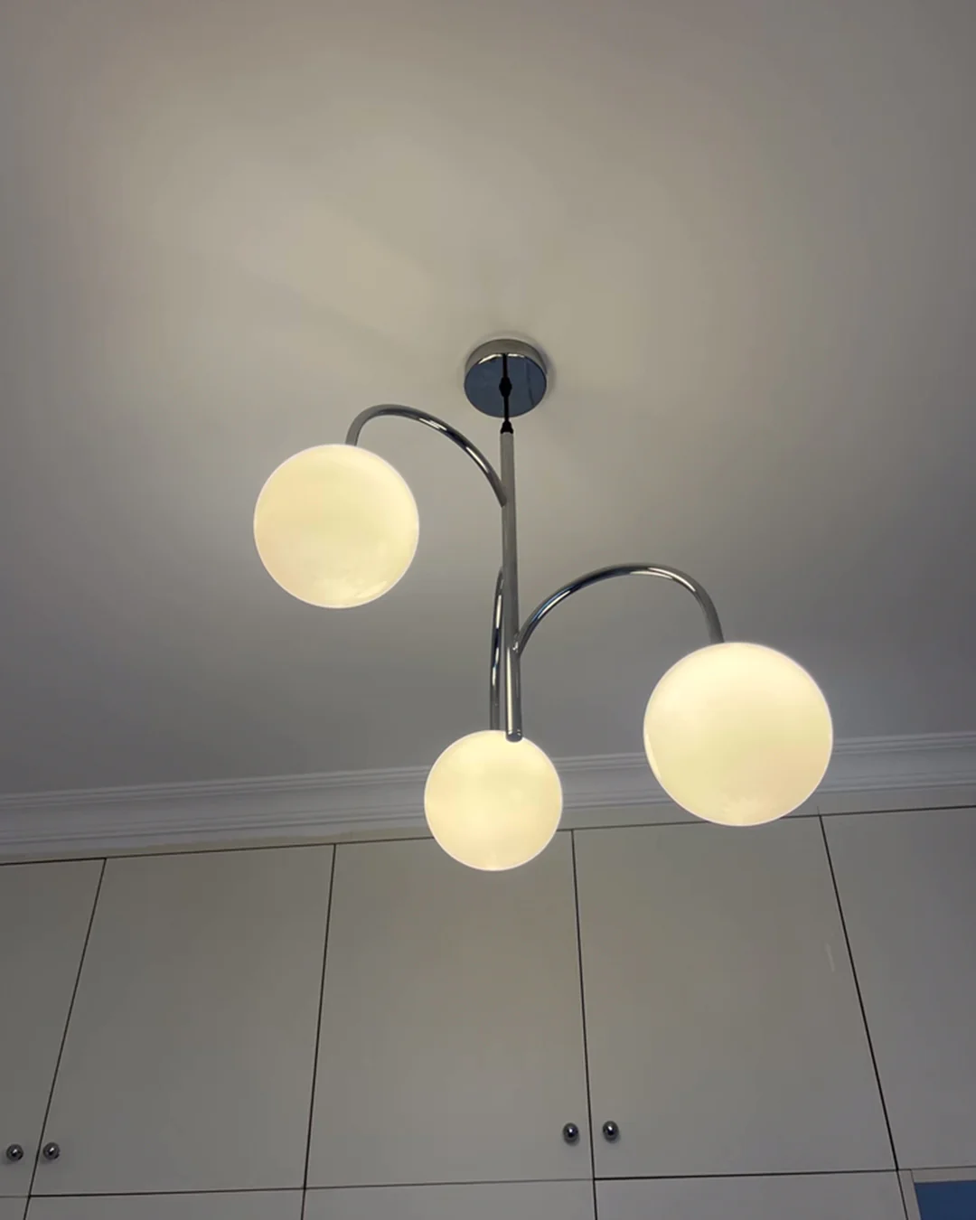 WOMO Glass Globe Arm Chandelier-WM2700 - Image 12