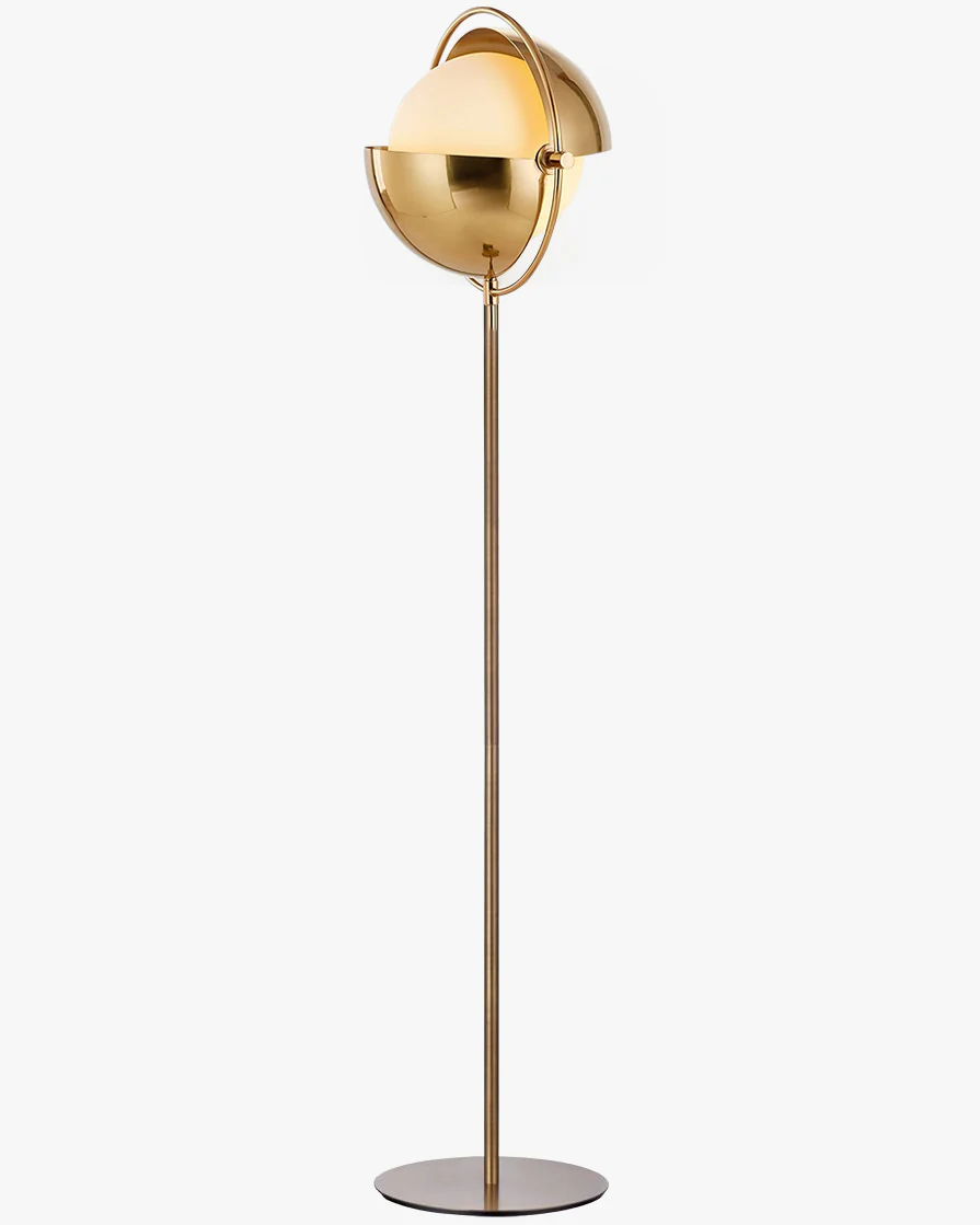 WOMO Glass Globe Floor Lamp-WM7134 - Image 5
