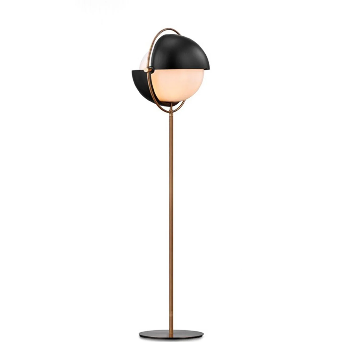 WOMO Glass Globe Floor Lamp-WM7134 - Image 6