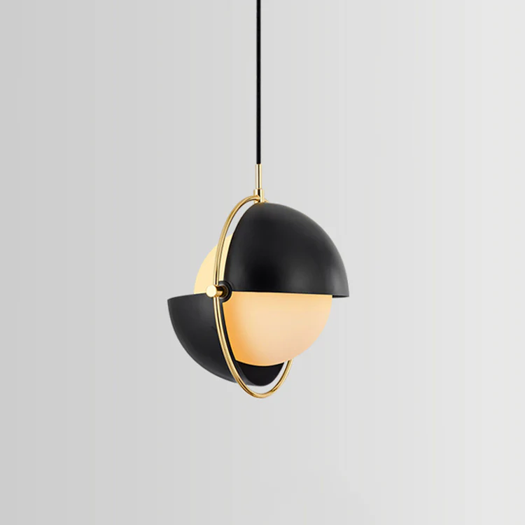 WOMO Adjustable Glass Globe Pendant Light-WM2563 - Image 22