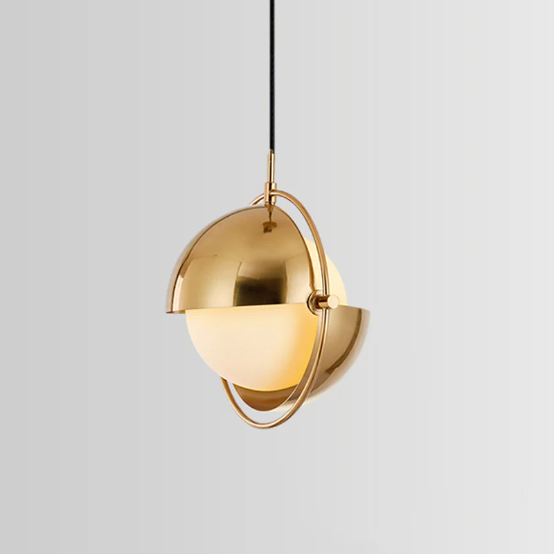 WOMO Adjustable Glass Globe Pendant Light-WM2563 - Image 28