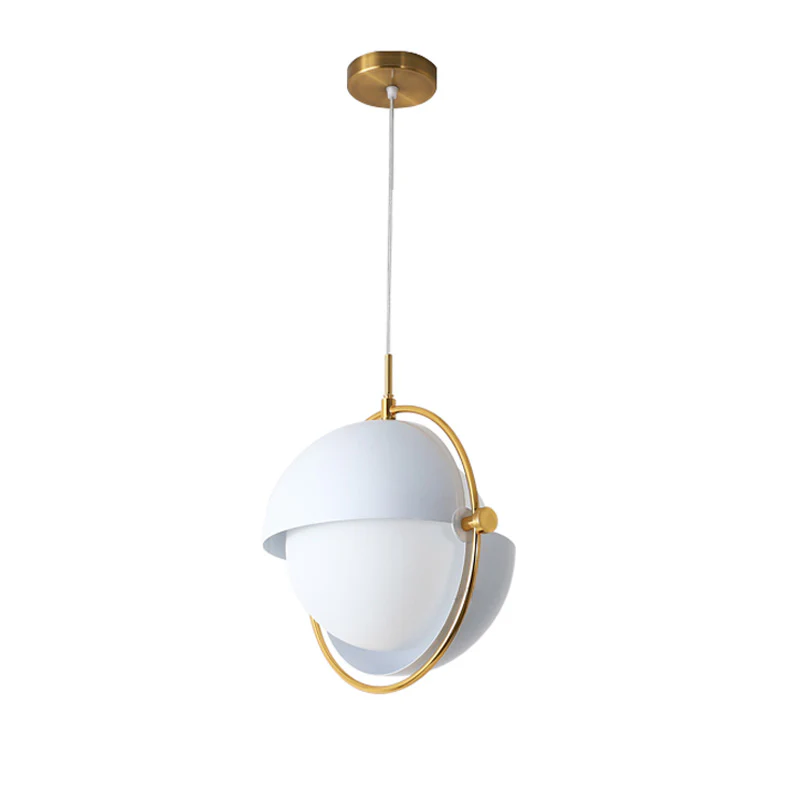 WOMO Adjustable Glass Globe Pendant Light-WM2563 - Image 34