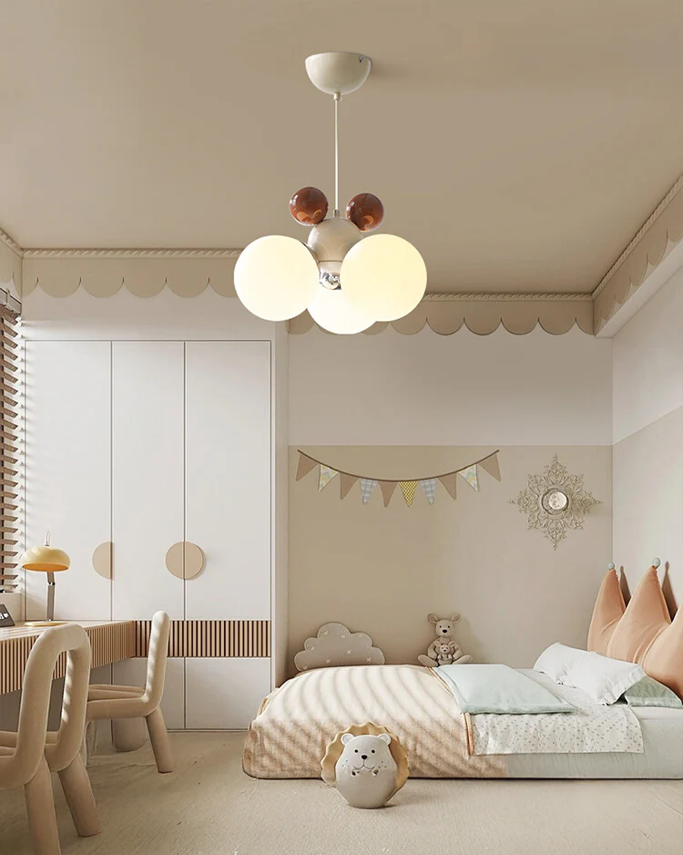 WOMO Glass Globe Pendant Light-WM2982 - Image 4