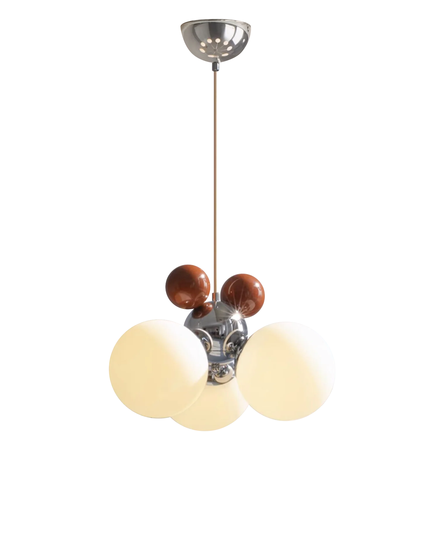 WOMO Glass Globe Pendant Light-WM2982 - Image 8