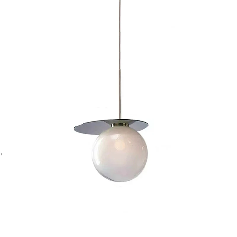 WOMO Colored Glass Globe Pendant Light-WM2573 - Image 7