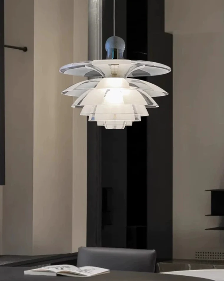 WOMO Glass Pinecone Pendant Light-WM2325 - Image 29