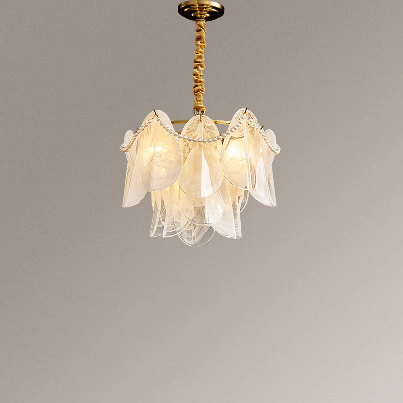 WOMO Tiered Glass Chandelier-WM2376 - Image 8