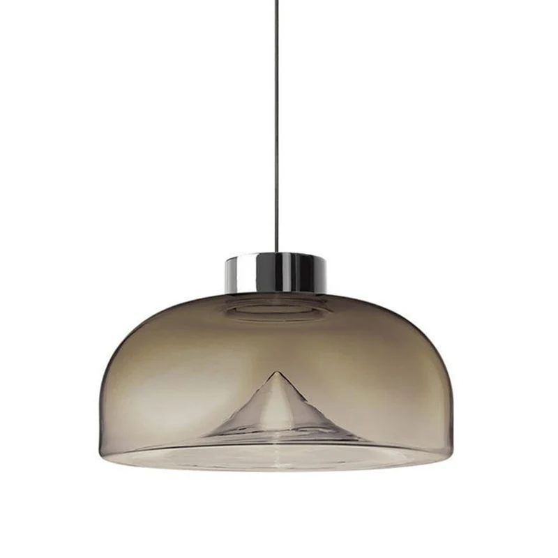 WOMO Colored Glass Round Pendant Light-WM2784 - Image 10