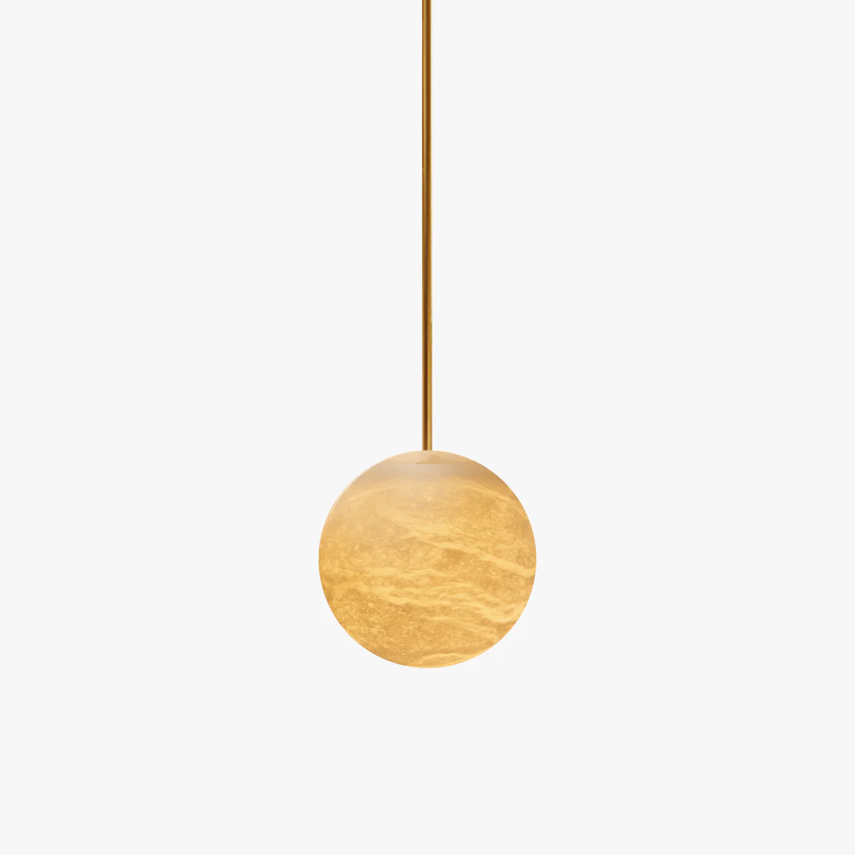 WOMO Globe Alabaster Pendant Light-WM2869 - Image 10