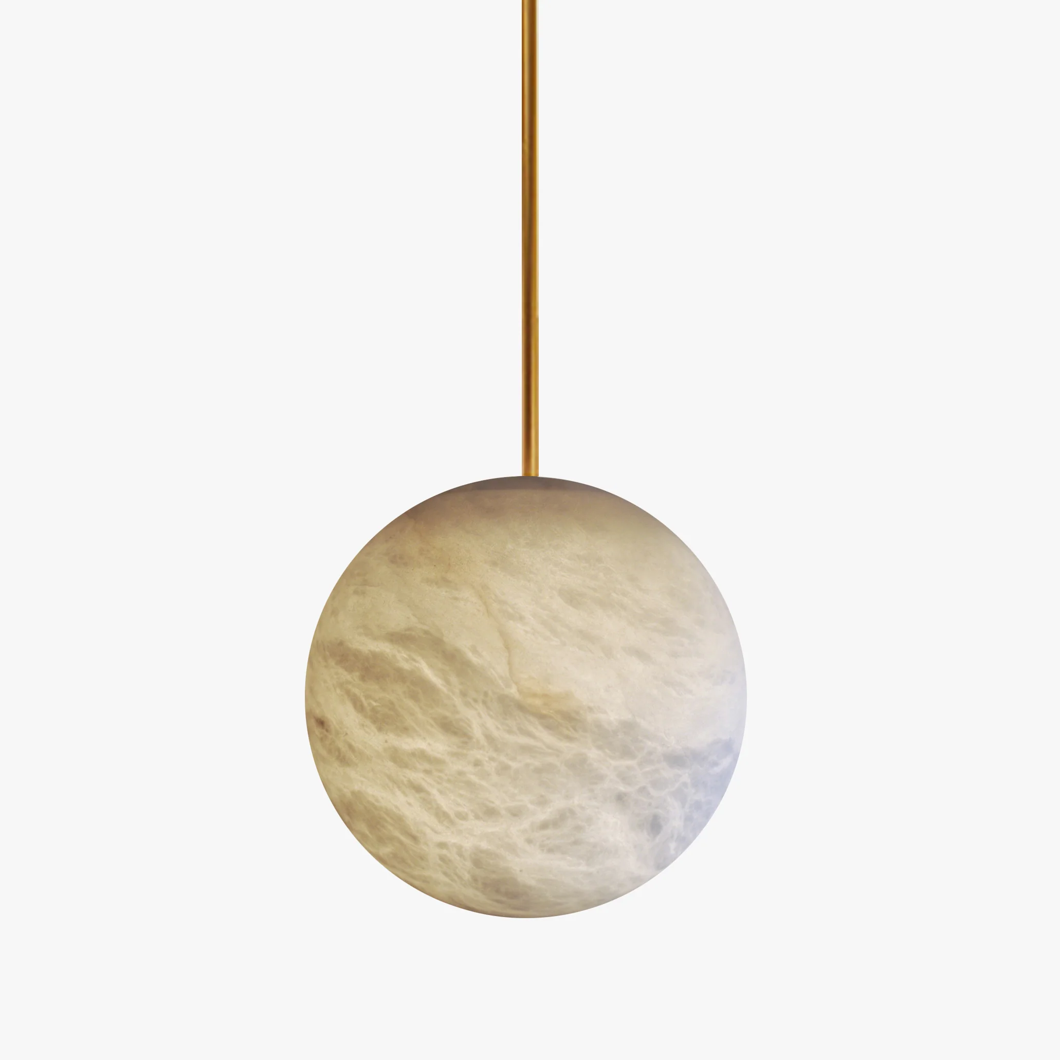 WOMO Globe Alabaster Pendant Light-WM2869 - Image 14