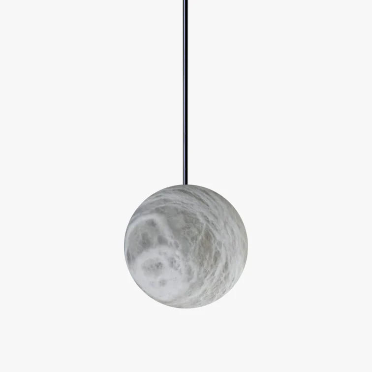 WOMO Globe Alabaster Pendant Light-WM2869 - Image 20