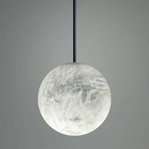WOMO Globe Alabaster Pendant Light-WM2869 - Image 24