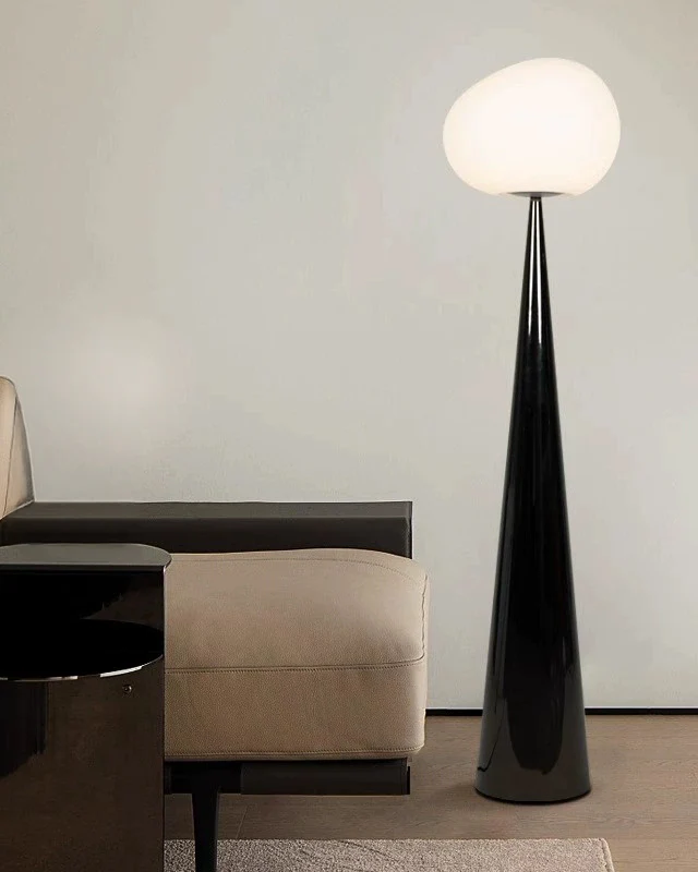 WOMO Globe Black Floor Lamp-WM7086 - Image 3