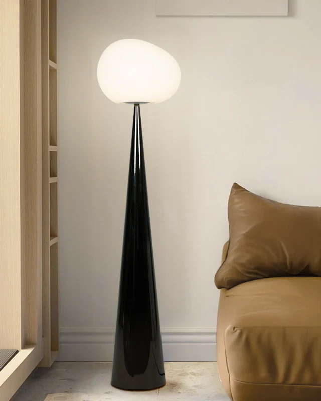 WOMO Globe Black Floor Lamp-WM7086 - Image 5