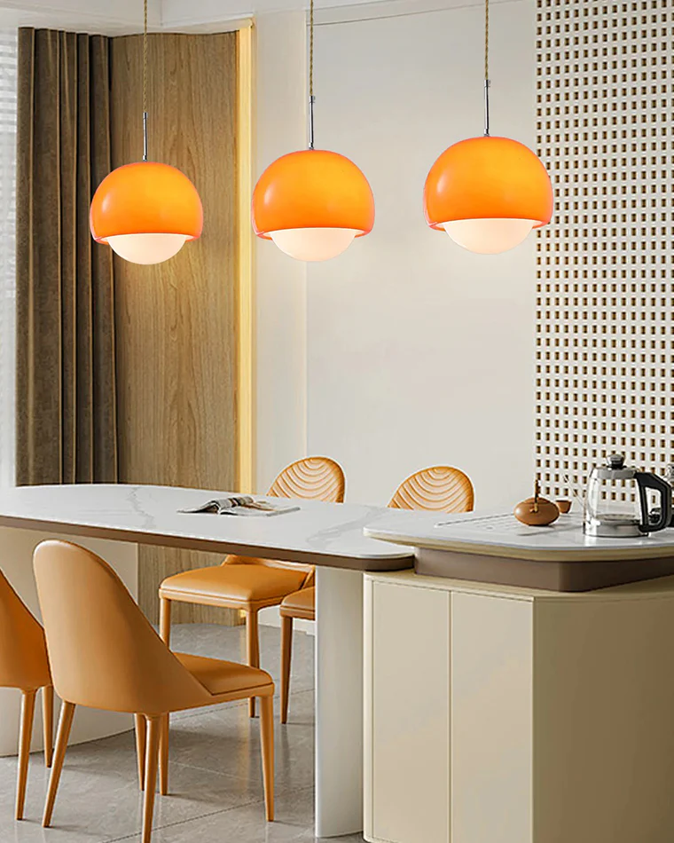 WOMO Globe Glass Pendant Light-WM2658 - Image 3