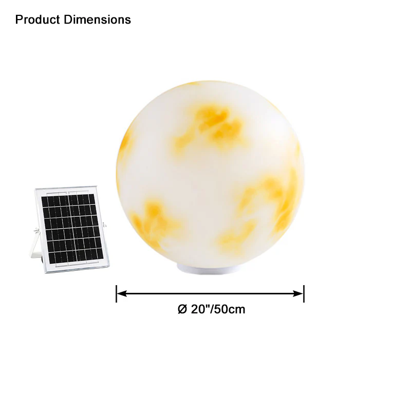 WOMO Globe Lawn Light-WM9173 - Image 18