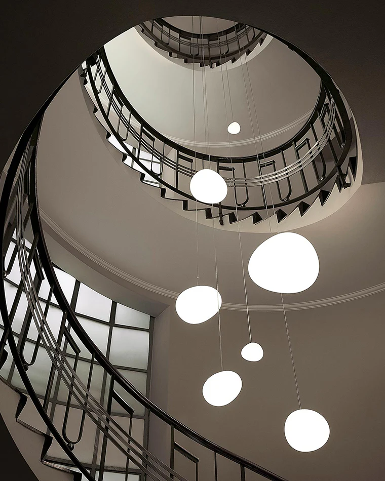 WOMO Egg Asymmetrical Globe Pendant Light-WM2497 - Image 12