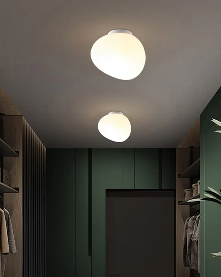 WOMO Egg Asymmetrical Globe Pendant Light-WM2497 - Image 14