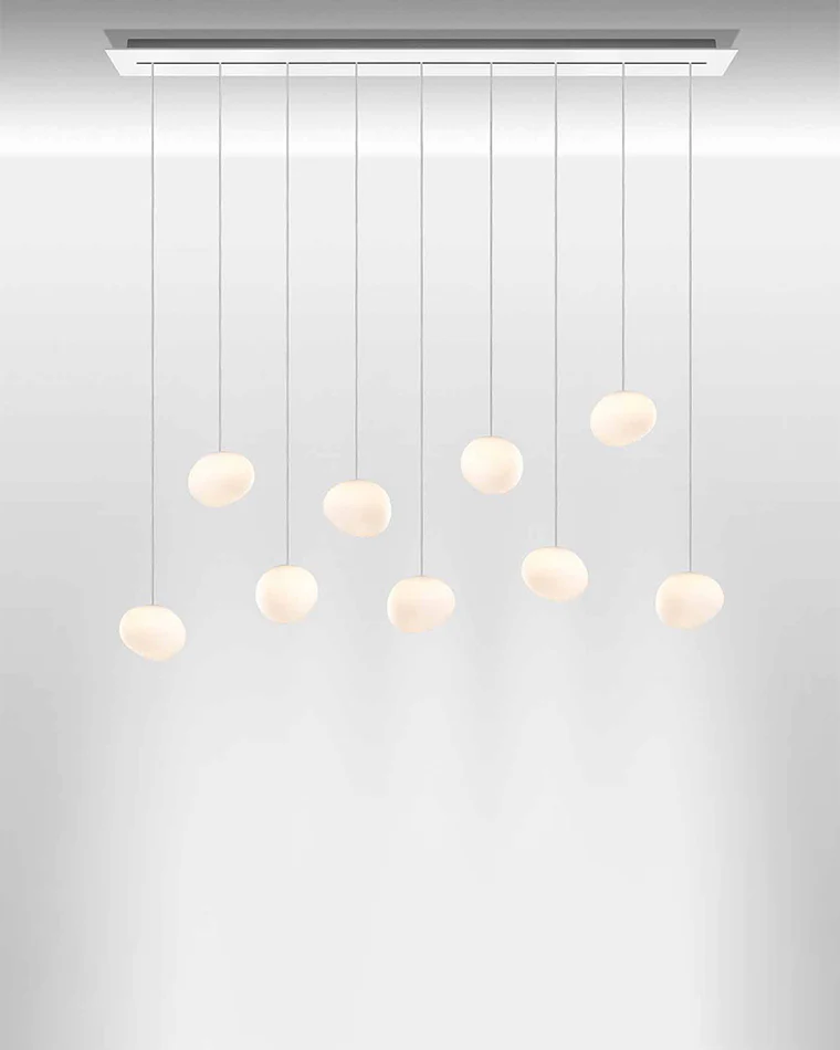 WOMO Egg Asymmetrical Globe Pendant Light-WM2497 - Image 16