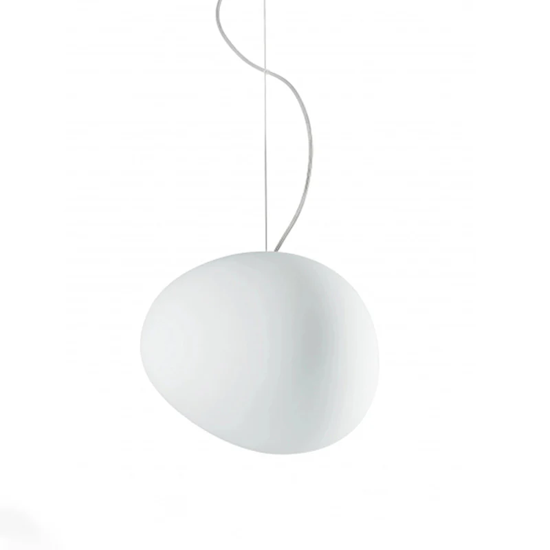 WOMO Egg Asymmetrical Globe Pendant Light-WM2497 - Image 24