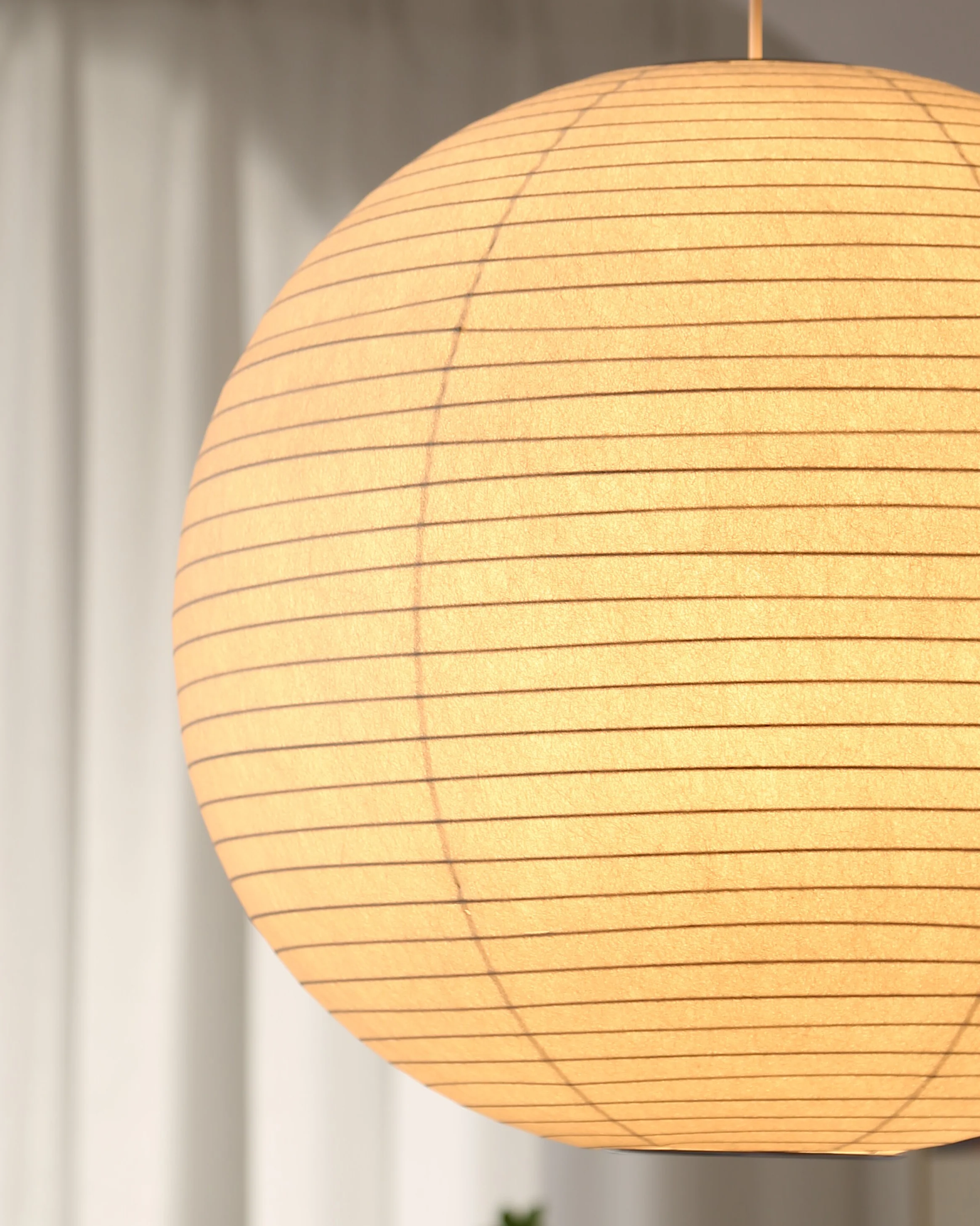WOMO Globe Silk Pendant Light-WM2965 - Image 10