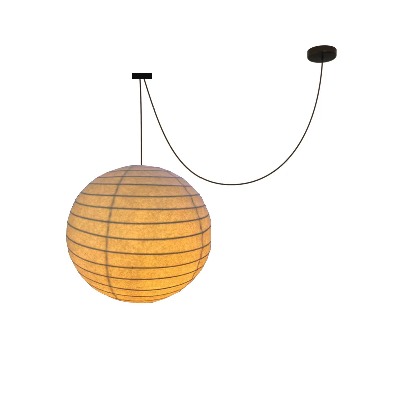 WOMO Globe Silk Pendant Light-WM2965 - Image 12