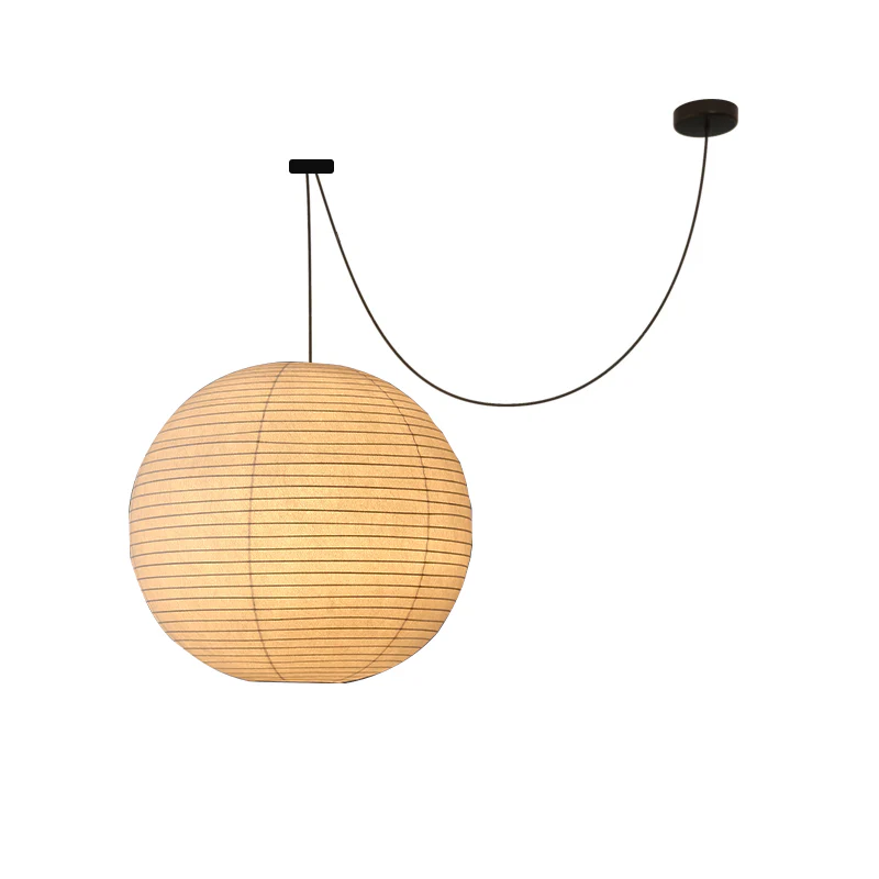 WOMO Globe Silk Pendant Light-WM2965 - Image 14