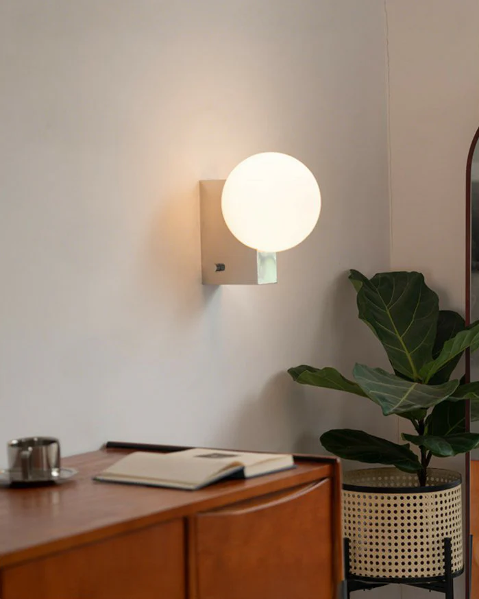 WOMO Globe Bauhaus Wall Sconce-WM6120 - Image 3