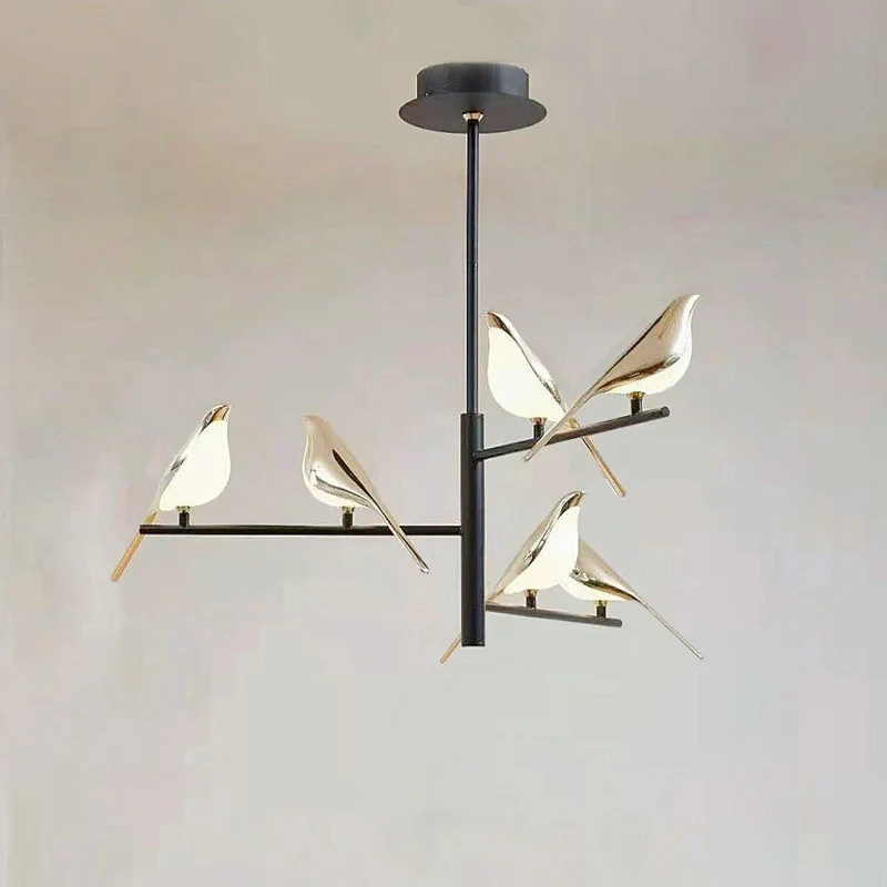 WOMO Gold Bird Branch Chandelier-WM2512c - Image 11
