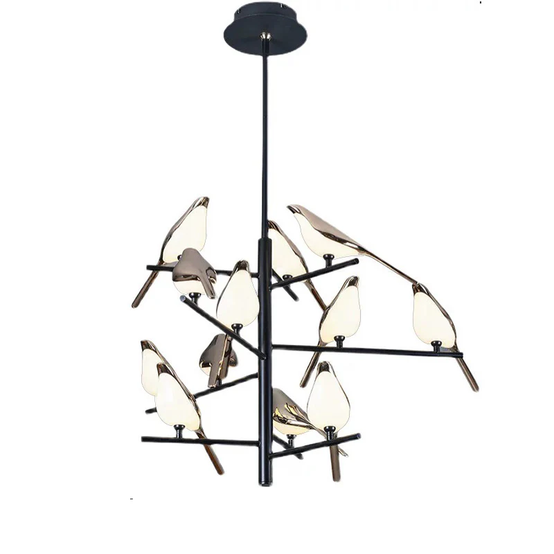 WOMO Gold Bird Branch Chandelier-WM2512c - Image 15