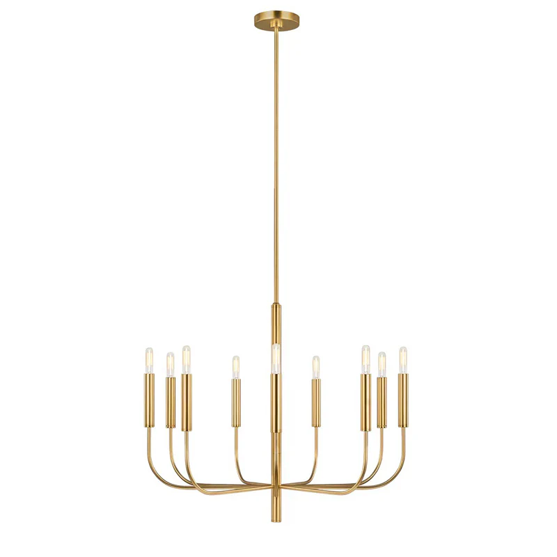 WOMO Gold Candlestick Chandelier-WM2509 - Image 19