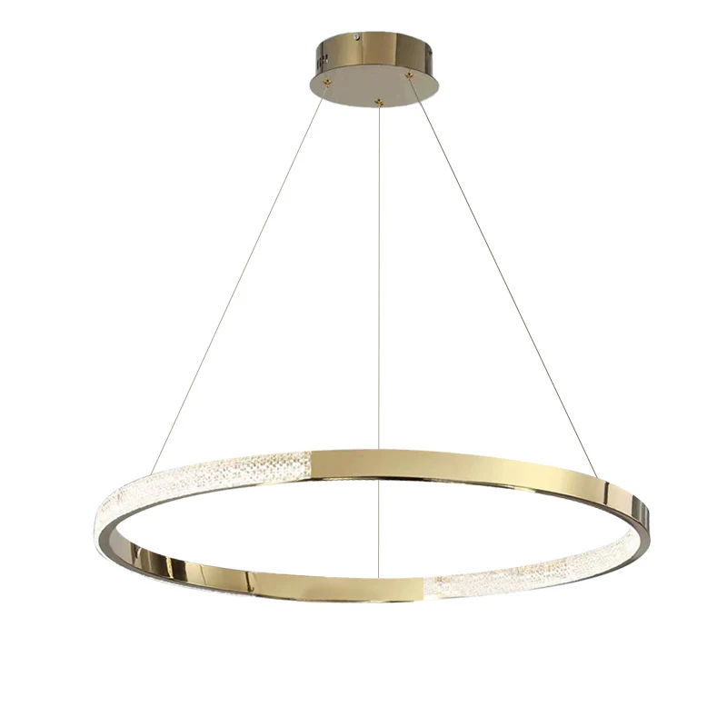 WOMO Gold Ring Led Chandelier-WM2795 - Image 10