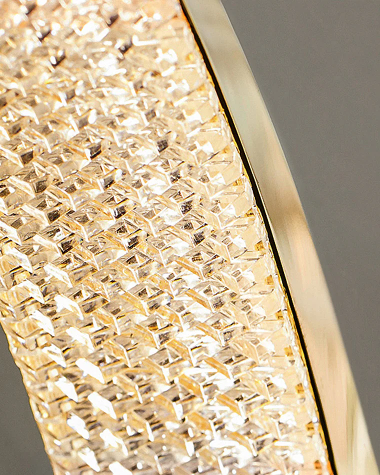 WOMO Gold Ring Led Chandelier-WM2795 - Image 5