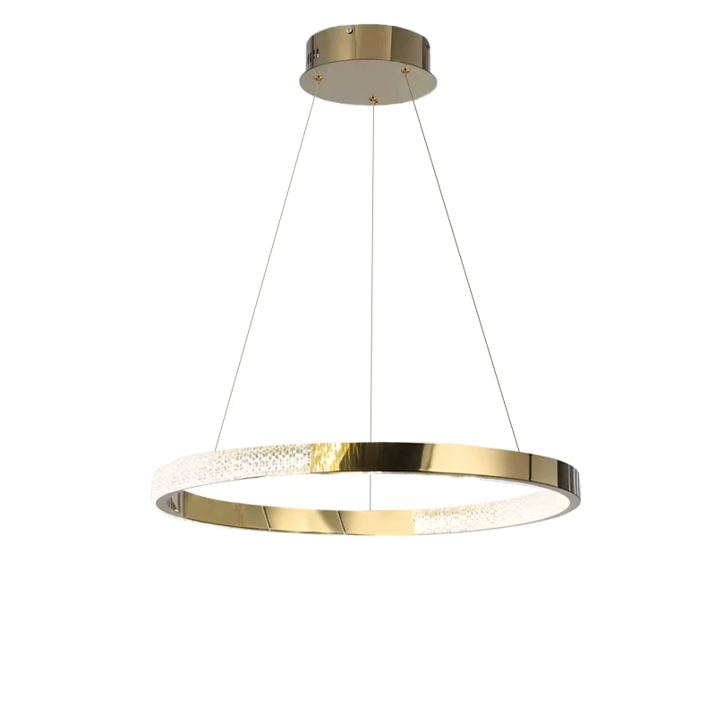 WOMO Gold Ring Led Chandelier-WM2795 - Image 6