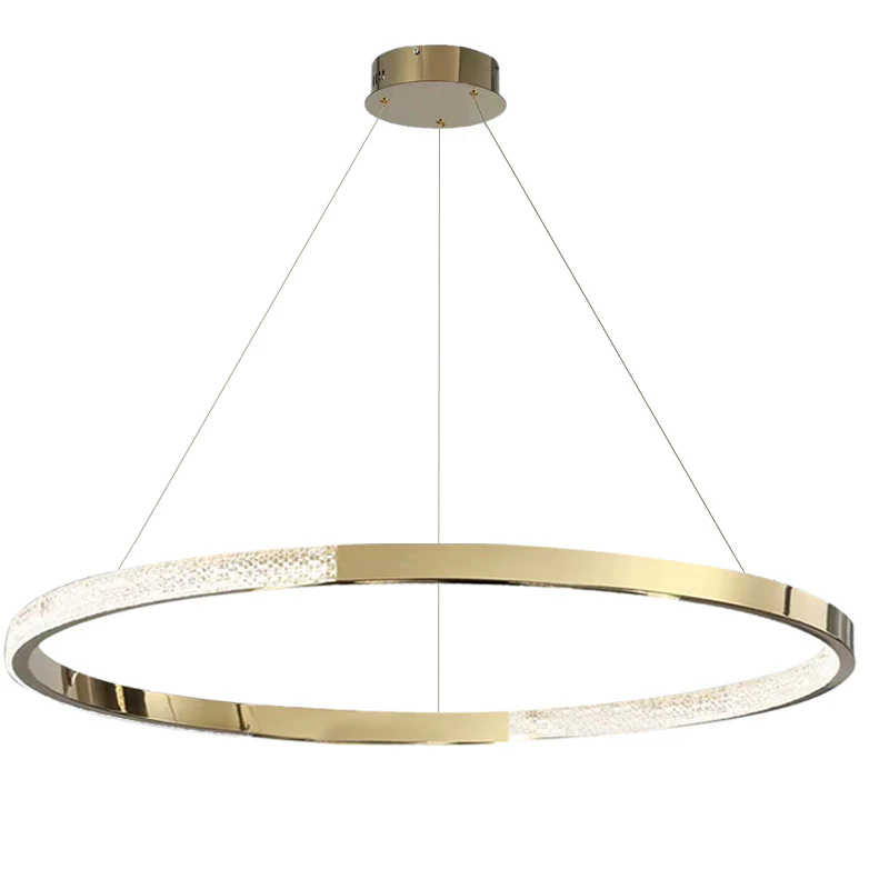 WOMO Gold Ring Led Chandelier-WM2795 - Image 8